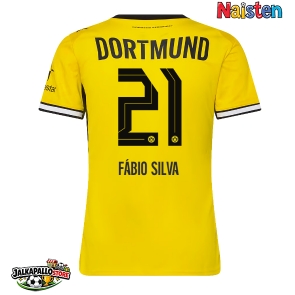 Borussia Dortmund Fabio Silva #21 Kotipaita Naisten 2026-27 Lyhythihainen